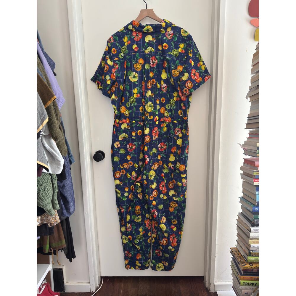 RACHEL ANTONOFF Matthew Jumpsuit HEIRLOOM TOMATO PRINT! RARE - Picture 6 of 6
